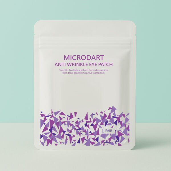 【醫美級】微晶抗皺眼膜貼片(2片/1對)｜玻尿酸+六胜肽-8｜微晶導入｜淡化眼紋提亮眼周
